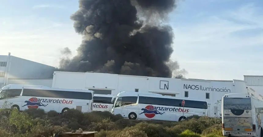 Imagen del momento en el que se propag&oacute; el incendio