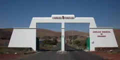 Imagen de entrada al Complejo Medioambiental de Zonzamas.