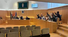 Imagen de archivo del Grupo de gobierno de Tías votando a favor del crédito.