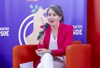 Ariagona González, portavoz del PSOE en el Cabildo de Lanzarote.