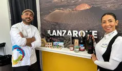 El chef lanzaroteño Yeray Gil fue el representante de Lanzarote en la feria gastronómica de Dublín.