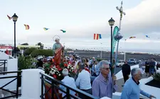 Imagen de archivo de las fiestas de San Pedro en Mácher.