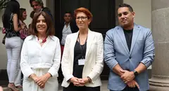 25 junio 2025 11. Carmen Hernández, Pilar Escudero y Yoné Caraballo