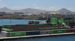 Imagen de este jueves del rofe en el Puerto de los Mármoles.