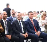 &Oacute;scar Noda junto a Oswaldo Betancort y Daniel Medina.