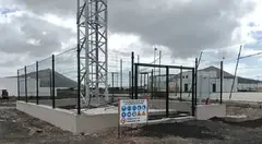 Imagen de la polémica antena de Masdache. 