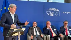 Fernando Clavijo en una imagen de archivo en Bruselas.