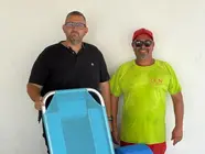 Nuevas sillas anfibias en Haría.