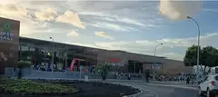 Imagen de archivo de la fachada del Open Mall en Arrecife.