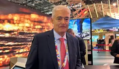José Juan Cruz en el stand de Lanzarote.