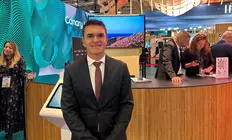 Héctor Fernández en la World Travel Market.