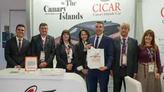 El presidente del Cabildo de Lanzarote apoyó con su presencia al personal de la compañía.