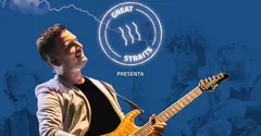 Cartel promocional del tributo as Dire Straits.