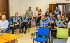 Agentes de la Policía Local de Teguise.