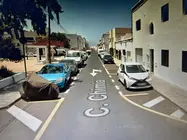 Calle en la que ha ocurrido la tragedia este sábado.