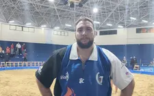 Alejandro Umpiérrez fue el gran artífice de la victoria del Tinajo.