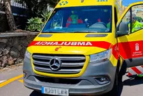 Imagen de archivo de una ambulancia del Servicio de Urgencias Canario.