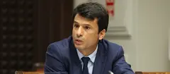 Marcos Bergaz diputado socialista por Lanzarote y La Graciosa en comisioìn parlamentaria