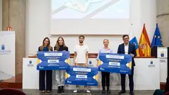 Las propuestas de Justine Marie Ren&eacute;e, Javier Sosa Su&aacute;rez y Paula Isabel Reyes Caballero resultan ganadoras del concurso p&uacute;blico que recibi&oacute; m&aacute;s de 50 propuestas creativas.