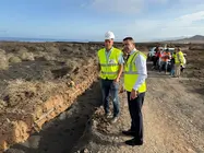 Oswaldo Betancort junto a Domingo Cejas.