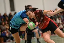 Una de las jugadas del encuentro