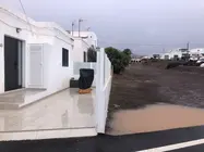 Imagen de c&oacute;mo se queda la zona tras las lluvias.