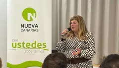 Belén Machín, secretaria general del Comité Local de Teguise