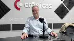 Pablo Egu&iacute;a en el programa "A Buena Hora" de Cr&oacute;nicas Radio.