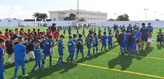 Actividad de escuelas deportivas en Arrecife.