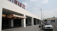 Imagen de la terminal de vuelos interinsulares de Lanzarote.