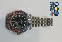 Reloj recuperado por la Polic&iacute;a Nacional.
