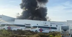 Imagen del momento en el que se propag&oacute; el incendio