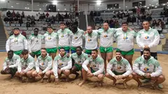 El equipo del San Bartolom&eacute; antes de la contienda