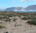 Imagen de zona de jable enfrente de Famara.