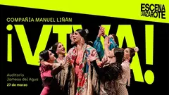 Cartel promocional de la obra Viva.