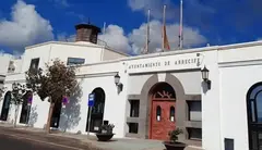 Fachada del Ayuntamiento de Arrecife.