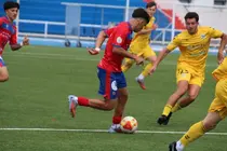 Imagen de una de las jugadas del encuentro