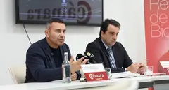 Oswaldo Betancort junto a Jos&eacute; Valle.