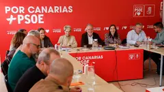 Imagen del encuentro del PSOE canario de este viernes