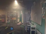 Im&aacute;genes incendio CEIP Los Geranios.