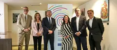 Representantes del Cabildo de Lanzarote en los premios Capitales Europeas de la Inclusi&oacute;n y la Diversidad.