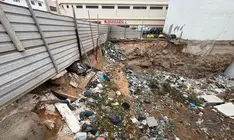 Imagen de c&oacute;mo se encuentra el solar