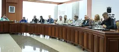 Imagen del grupo de gobierno del Cabildo.