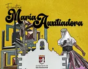 Cartel promocional de las fiestas de Monta&ntilde;a Blanca.