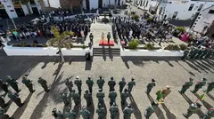Celebraci&oacute;n del aniversario de la Guardia Civil en Teguise.