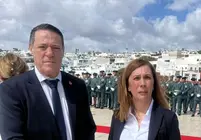 &Oacute;scar P&eacute;rez y Esther Tamargo.