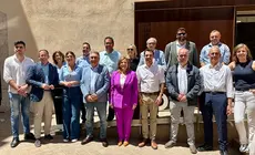 El teniente de alcalde Roberto Herb&oacute;n y la concejala de Medio Ambiente, Davinia D&eacute;niz, participaron en este encuentro nacional de la Red de Ciudades por el Clima.