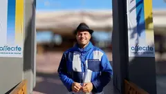 Yonathan de Le&oacute;n en la zona del Puente de las Bolas