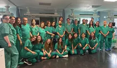 Imagen de los profesionales que trabajan en el servicio