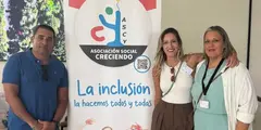 Yon&eacute; Caraballo, Sheila Guill&eacute;n y Helena L&oacute;pez.